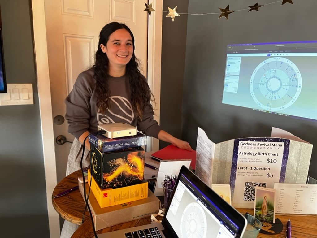 Astrology Booth — Christina booth