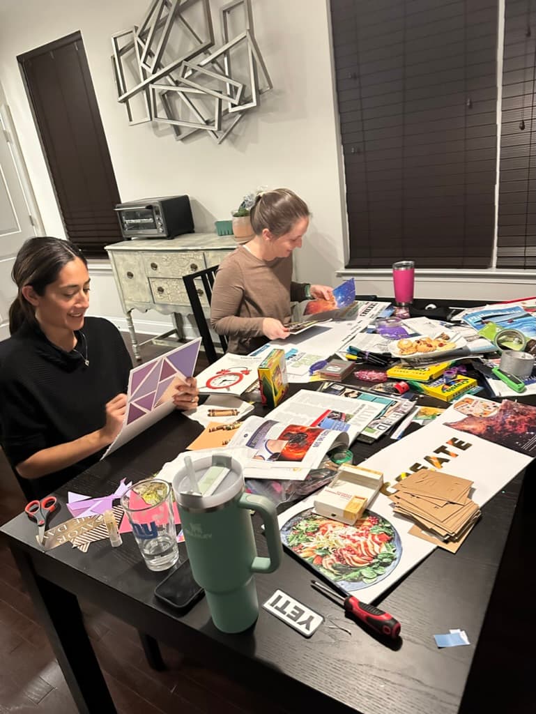 Astrology Party — Table setup